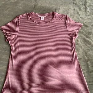 Casual Striped Short Sleeve Shirt